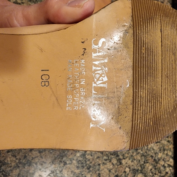 Sam & Libby Ladies Mid-Calf Leather Boots, Size 10B - Picture 7 of 9